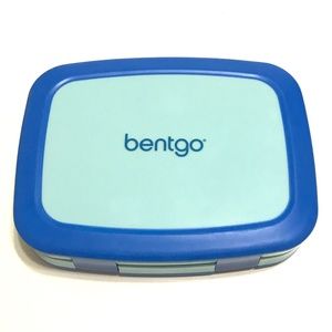 Bentgo Kids Bento Lunch Box Blue Childrens Lunchbox 5-compartment Leak proof New
